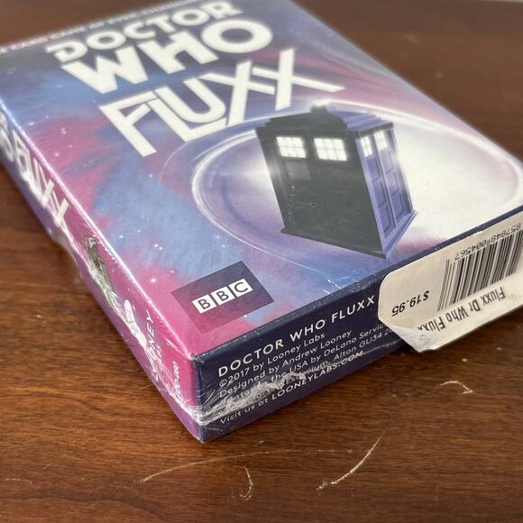 Doctor Who Fluxx Card Game New & Sealed The Card Game Of Ever Changing Doctors - Picture 5 of 5